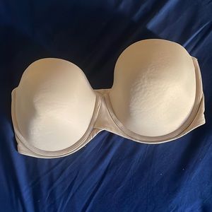 Strapless bra